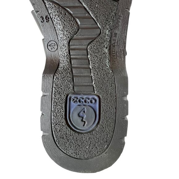 ECCO Leather Fisherman Sandals Black Comfort Walking Shoes Women’s 39 (8-8.5) - Picture 11 of 11